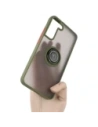 Wholesale Bizon Case Hybrid Ring Samsung Galaxy S22 Plus smoky with a green frame - BIZ7796 - {ean13} - Hurt