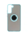 Hurtownia GSM - Bizon Case Hybrid Ring Samsung Galaxy S22 Plus fumuriu cu un cadru bleu deschis - BIZ7798 - {ean13} - Hurt