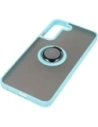 Hurtownia GSM - Bizon Case Hybrid Ring Samsung Galaxy S22 Plus fumuriu cu un cadru bleu deschis - BIZ7798 - {ean13} - Hurt