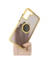 Wholesale Bizon Case Hybrid Ring Samsung Galaxy S22 Plus smoky with a yellow frame - BIZ7799 - {ean13} - Hurt