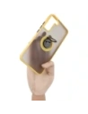 Wholesale Bizon Case Hybrid Ring Samsung Galaxy S22 Plus smoky with a yellow frame - BIZ7799 - {ean13} - Hurt