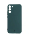 Etui Bizon Case Silicone do Samsung Galaxy S22 Plus ciemnozielone