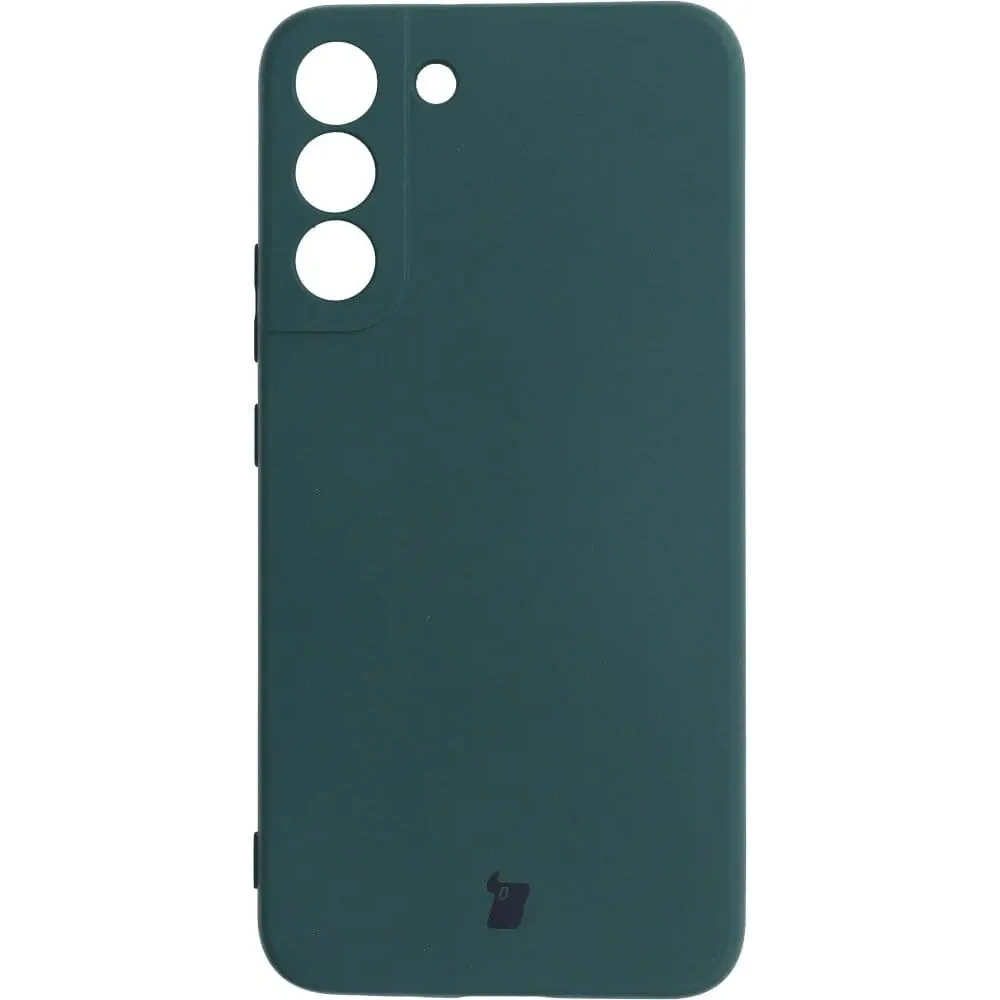 Hurtownia GSM - Etui Bizon Case Silicone do Samsung Galaxy S22 Plus ciemnozielone - BIZ7802 - {ean13} - Hurt