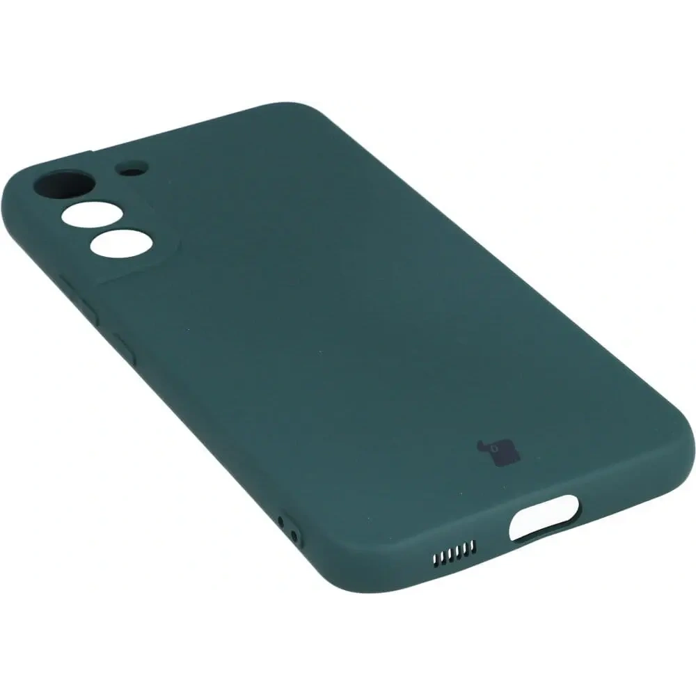 Hurtownia GSM - Etui Bizon Case Silicone do Galaxy S22 Plus, ciemnozielone - BIZ7802 - {ean13} - Hurt