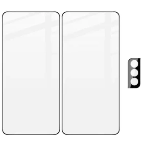Hurtownia GSM - 2x szkło hartowane Bizon Glass Edge + ochrona na obiektyw Samsung Galaxy S22 Plus - BIZ7805 - {ean13} - Hurt