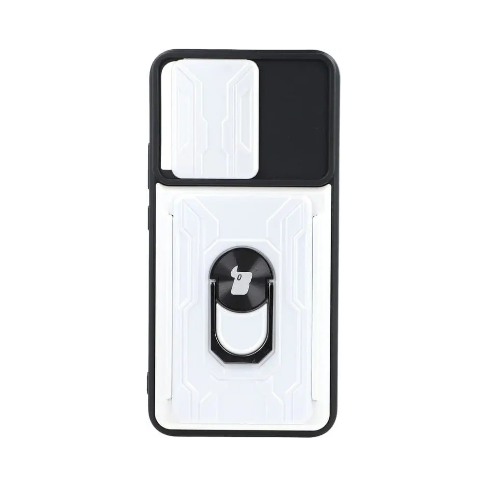 Hurtownia GSM - Bizon Case Camshield Kártyahely Gyűrű Samsung Galaxy S22 Plus fehér - BIZ7807 - {ean13} - Hurt