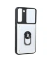 Hurtownia GSM - Bizon Case Camshield Kártyahely Gyűrű Samsung Galaxy S22 Plus fehér - BIZ7807 - {ean13} - Hurt