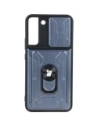 Hurtownia GSM - Etui Bizon Case Camshield Card Slot Ring do Samsung Galaxy S22 Plus szare - BIZ7808 - {ean13} - Hurt