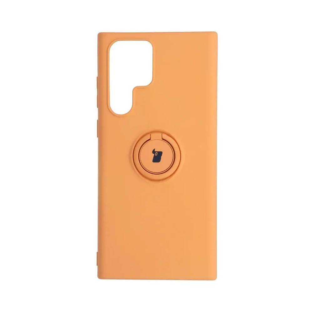 Hurtownia GSM - Bizon Case szilikon gyűrű Samsung Galaxy S22 Ultra narancssárga - BIZ7811 - {ean13} - Hurt