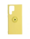 Bizon Case Szilikon Gyűrű Samsung Galaxy S22 Ultra sárga