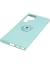 Wholesale Bizon Case Silicone Ring Samsung Galaxy S22 Ultra turquoise - BIZ7814 - {ean13} - Hurt