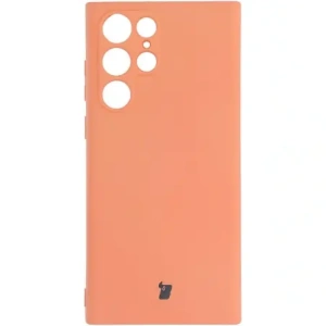 Hurtownia GSM - Etui Bizon Case Silicone do Galaxy S22 Ultra, pomarańczowe - BIZ7817 - {ean13} - Hurt