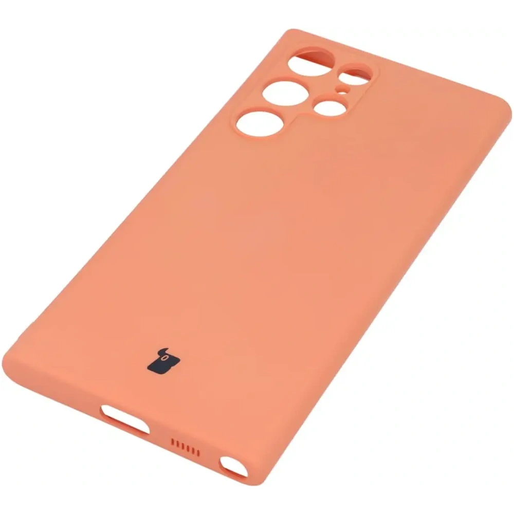 Wholesale Bizon Case Silicone Samsung Galaxy S22 Ultra orange - BIZ7817 - {ean13} - Hurt