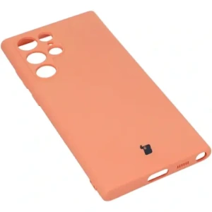 Hurtownia GSM - Etui Bizon Case Silicone do Galaxy S22 Ultra, pomarańczowe - BIZ7817 - {ean13} - Hurt
