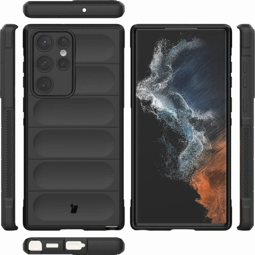 Pancerne etui Bizon Case Tur do Samsung Galaxy S22 Ultra czarne