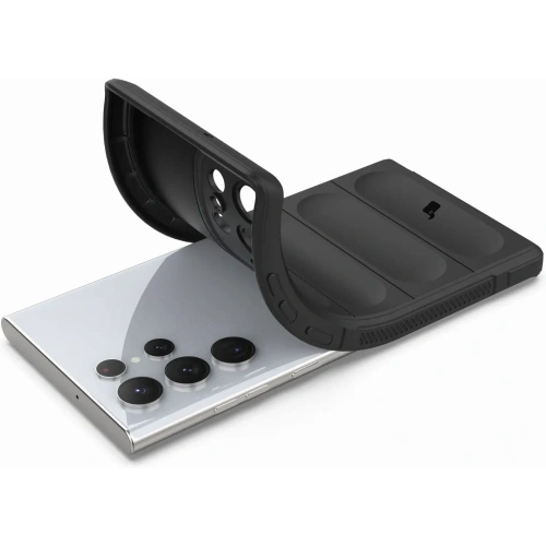 Pancerne etui Bizon Case Tur do Samsung Galaxy S22 Ultra czarne