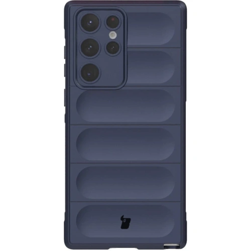 Pancerne etui Bizon Case Tur do Samsung Galaxy S22 Ultra granatowe