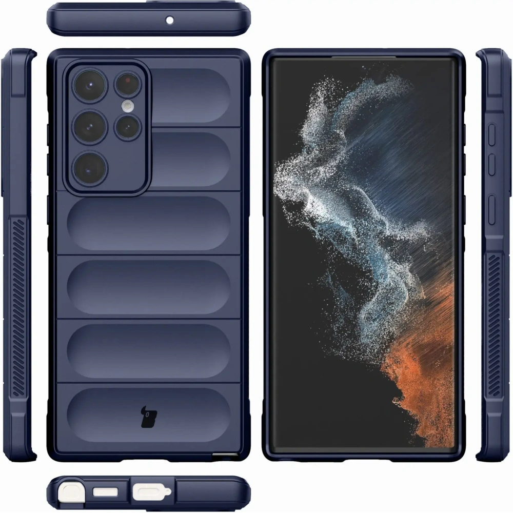 Wholesale Bizon Case Tur Samsung Galaxy S22 Ultra navy blue - BIZ7819 - {ean13} - Hurt