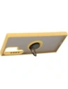 Wholesale Bizon Case Hybrid Ring Samsung Galaxy S22 Ultra smoky with a yellow frame - BIZ7820 - {ean13} - Hurt