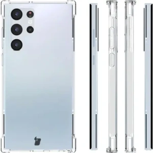 Hurtownia GSM - Etui + 2x folie + objektiv Bizon Case Clear Pack pro Samsung Galaxy S22 Ultra průhledné - BIZ1648 - {ean13} - Hurt