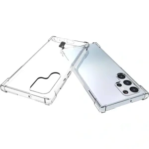 Hurtownia GSM - Etui + 2x folie + objektiv Bizon Case Clear Pack pro Samsung Galaxy S22 Ultra průhledné - BIZ1648 - {ean13} - Hurt