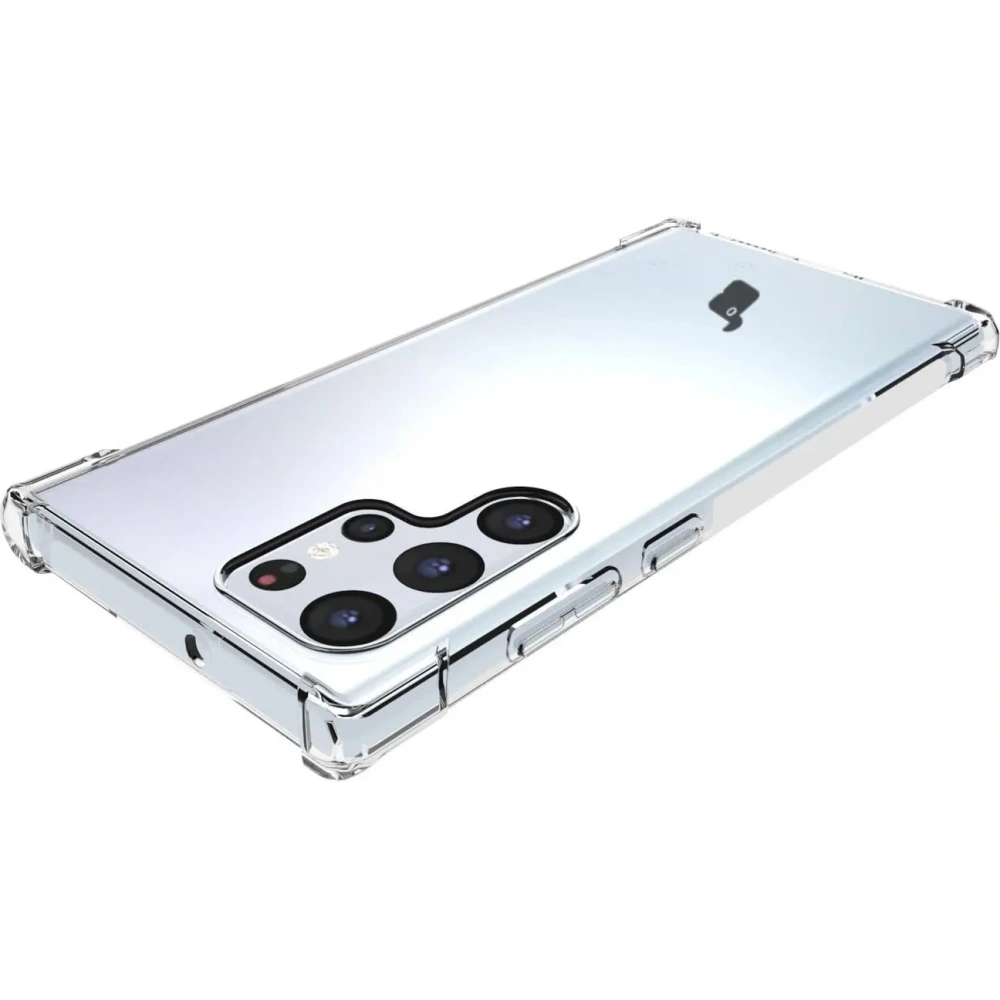Wholesale Bizon Case Clear Pack case + 2x screen film + lens protector Samsung Galaxy S22 Ultra clear - BIZ1648 - {ean13} - Hurt
