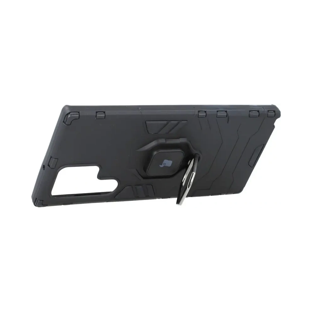 Hurtownia GSM - Etui Bizon Case Armor Ring do Galaxy S22 Ultra, czarne - BIZ7822 - {ean13} - Hurt