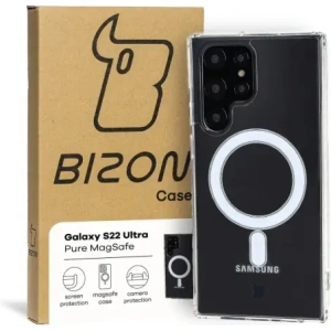 Hurtownia GSM - Etui Bizon Case Pure Magnetic do Samsung Galaxy S22 Ultra, przezroczyste - BIZ7823 - {ean13} - Hurt