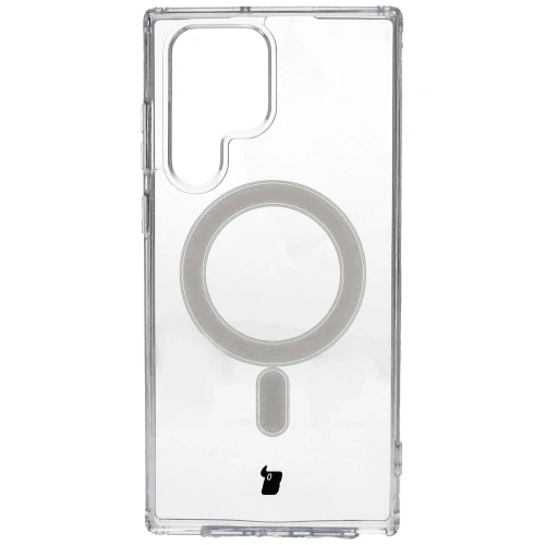 Etui Bizon Case Pure Magnetic do Samsung Galaxy S22 Ultra przezroczyste