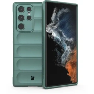 Hurtownia GSM - Pancerne etui Bizon Case Tur do Galaxy S22 Ultra, ciemnozielone - BIZ7824 - {ean13} - Hurt