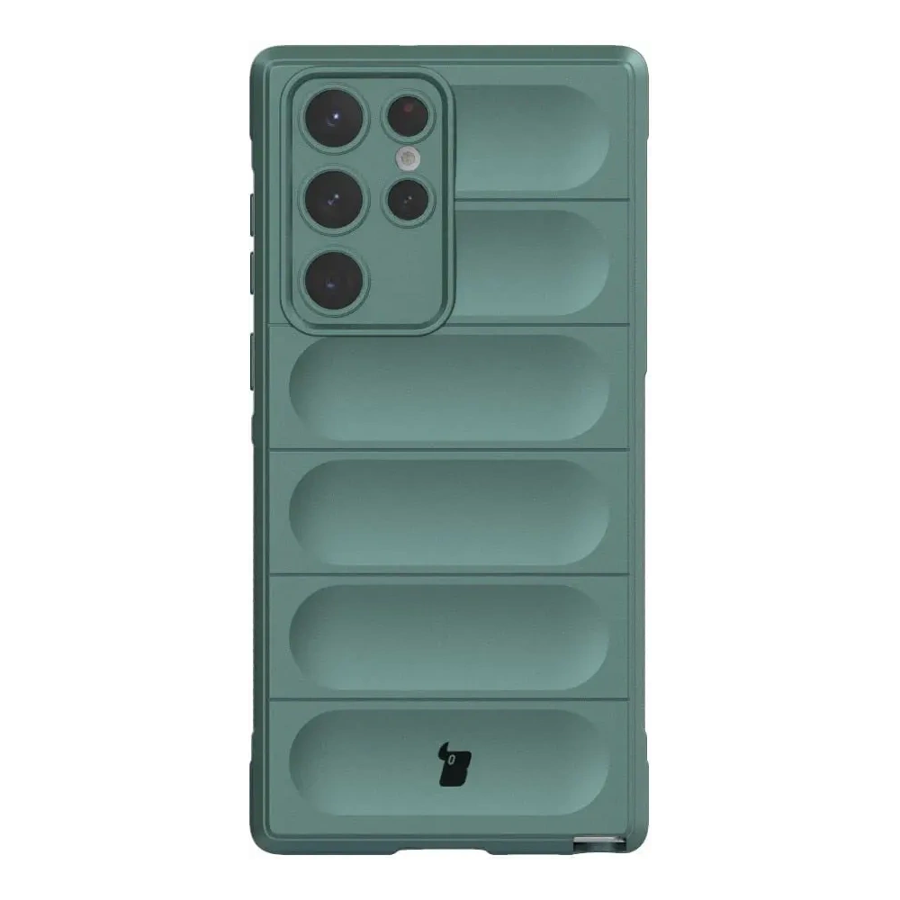 Hurtownia GSM - Pancerne etui Bizon Case Tur do Galaxy S22 Ultra, ciemnozielone - BIZ7824 - {ean13} - Hurt