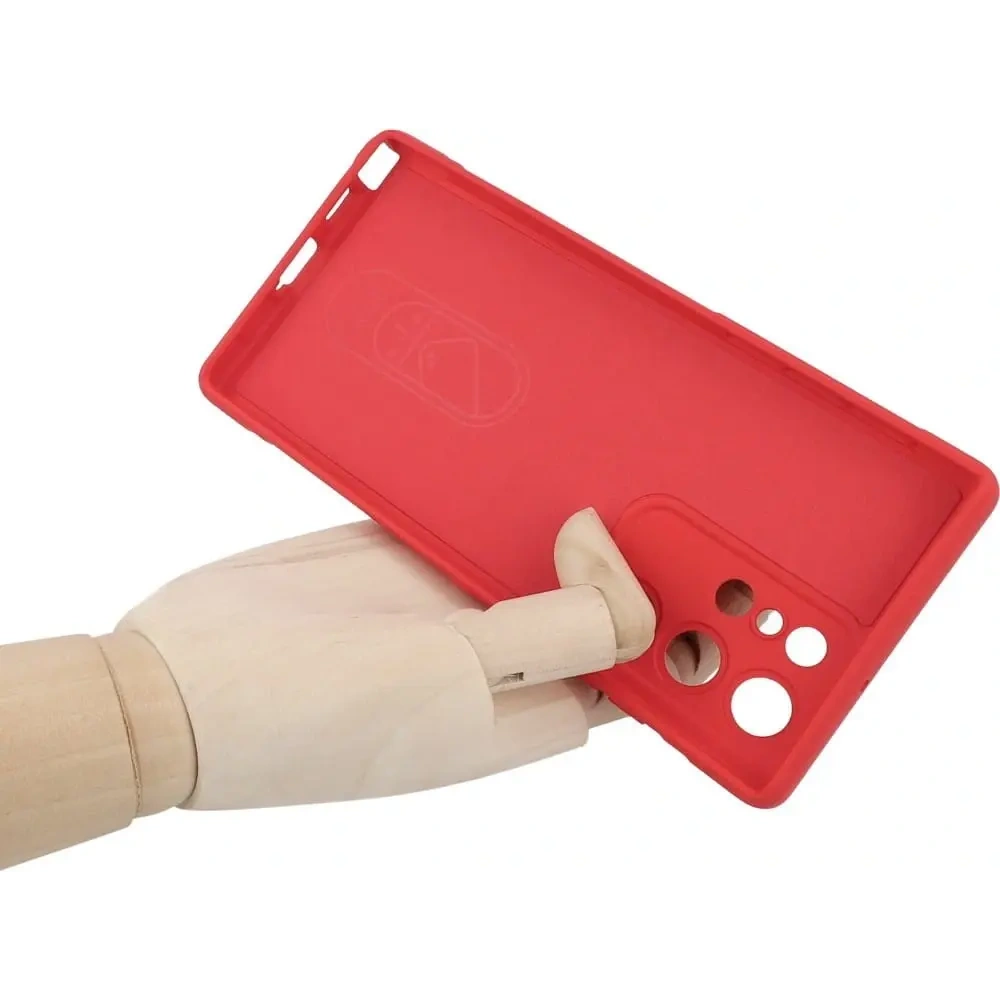 Hurtownia GSM - Pancerne etui Bizon Case Tur do Galaxy S22 Ultra, czerwone - BIZ7825 - {ean13} - Hurt