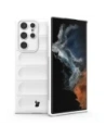 Pancerne etui Bizon Case Tur do Galaxy S22 Ultra, białe
