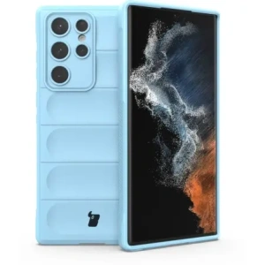 Hurtownia GSM - Pancerne etui Bizon Case Tur do Galaxy S22 Ultra, jasnoniebieskie - BIZ7827 - {ean13} - Hurt
