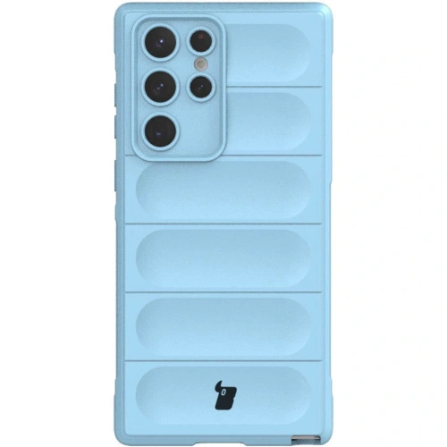 Pancerne etui Bizon Case Tur do Samsung Galaxy S22 Ultra jasnoniebieskie
