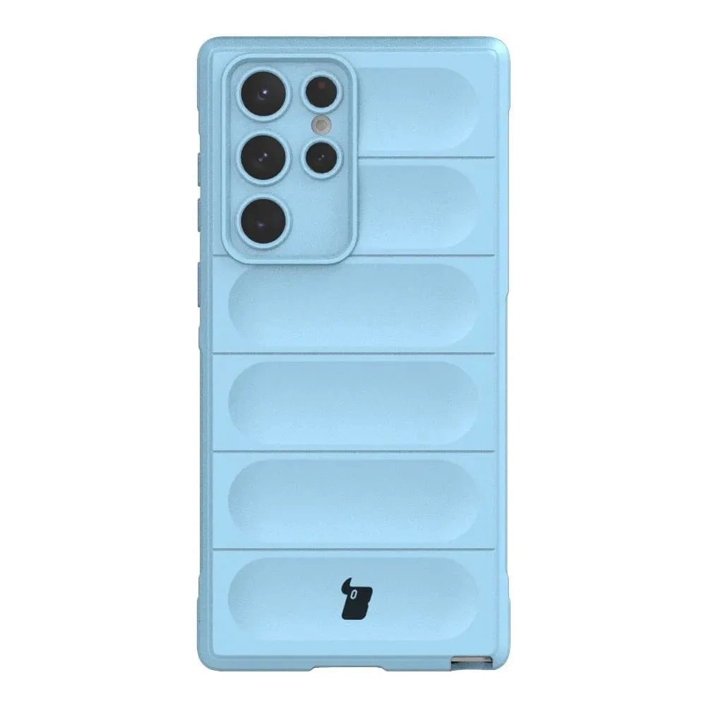 Hurtownia GSM - Pancerne etui Bizon Case Tur do Galaxy S22 Ultra, jasnoniebieskie - BIZ7827 - {ean13} - Hurt