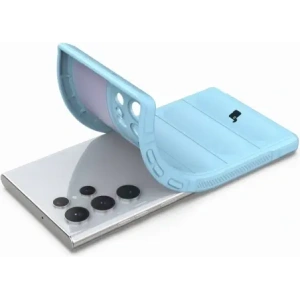 Hurtownia GSM - Pancerne etui Bizon Case Tur do Galaxy S22 Ultra, jasnoniebieskie - BIZ7827 - {ean13} - Hurt
