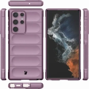 Hurtownia GSM - Pancerne etui Bizon Case Tur do Galaxy S22 Ultra, jasnofioletowe - BIZ7828 - {ean13} - Hurt