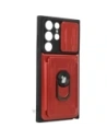 Hurtownia GSM - Bizon Case Camshield Card Slot Ring Samsung Galaxy S22 Ultra rot - BIZ7829 - {ean13} - Hurt