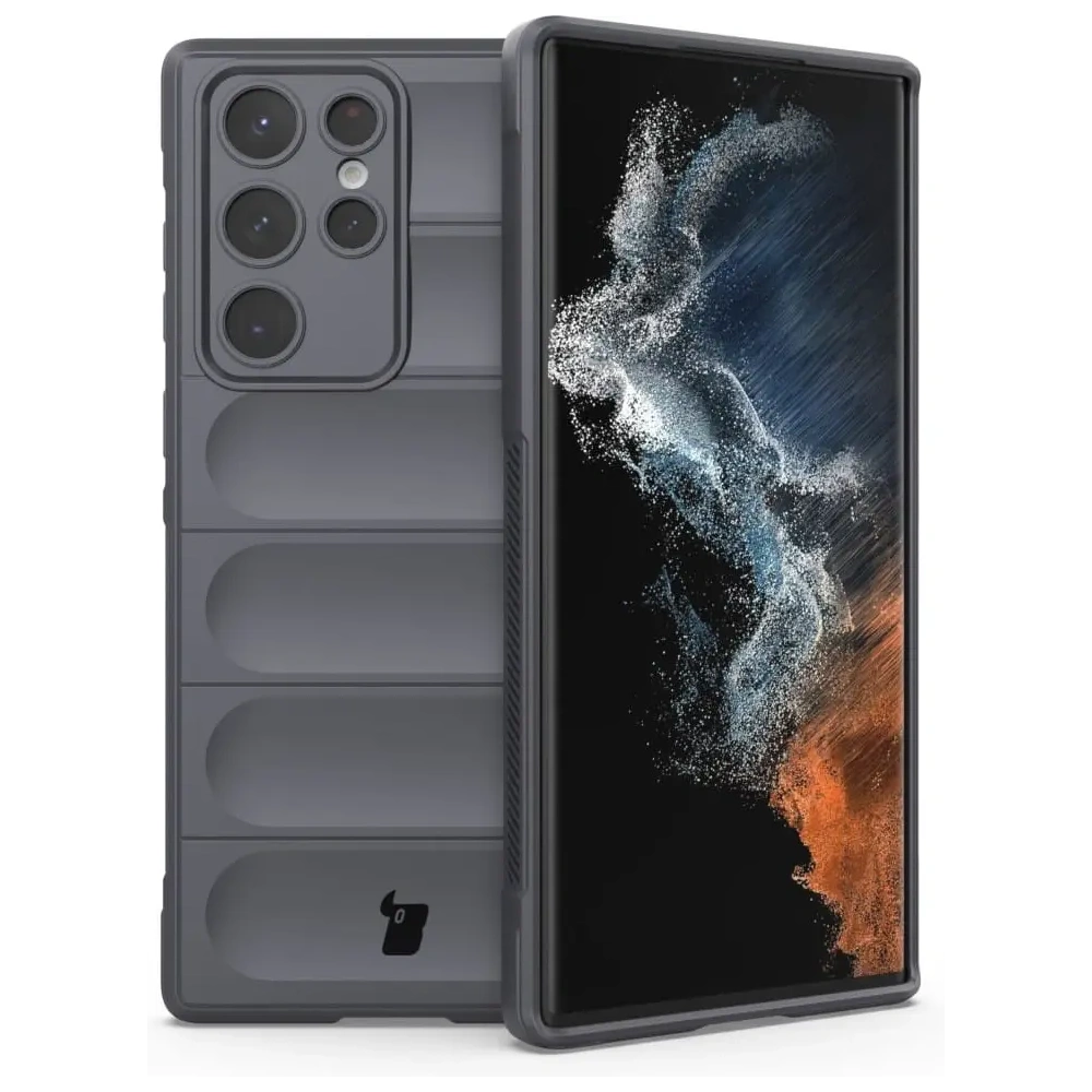 Hurtownia GSM - Pancerne etui Bizon Case Tur do Galaxy S22 Ultra, szare - BIZ7831 - {ean13} - Hurt