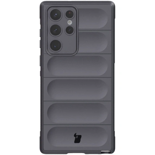 Pancerne etui Bizon Case Tur do Samsung Galaxy S22 Ultra szare