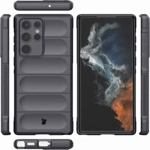 Hurtownia GSM - Pancerne etui Bizon Case Tur do Galaxy S22 Ultra, szare - BIZ7831 - {ean13} - Hurt