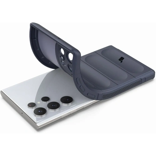 Pancerne etui Bizon Case Tur do Samsung Galaxy S22 Ultra szare