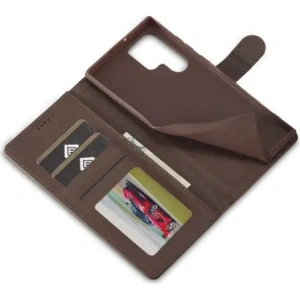 Hurtownia GSM - Etui Bizon Case Wallet do Galaxy S22 Ultra, brązowe - BIZ7833 - {ean13} - Hurt