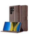 Hurtownia GSM - Etui Bizon Case Wallet do Galaxy S22 Ultra, brązowe - BIZ7833 - {ean13} - Hurt