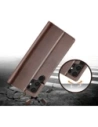 Wholesale Bizon Case Wallet Samsung Galaxy S22 Ultra brown - BIZ7833 - {ean13} - Hurt