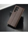 Hurtownia GSM - Etui Bizon Case Wallet do Galaxy S22 Ultra, brązowe - BIZ7833 - {ean13} - Hurt
