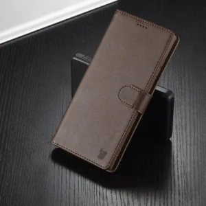 Hurtownia GSM - Etui Bizon Case Wallet do Galaxy S22 Ultra, brązowe - BIZ7833 - {ean13} - Hurt