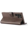 Hurtownia GSM - Etui Bizon Case Wallet do Galaxy S22 Ultra, brązowe - BIZ7833 - {ean13} - Hurt
