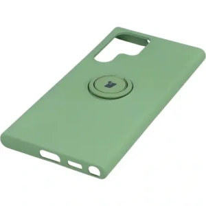Hurtownia GSM - Etui Bizon Case Silicone Ring do Galaxy S22 Ultra, jasnozielone - BIZ7835 - {ean13} - Hurt